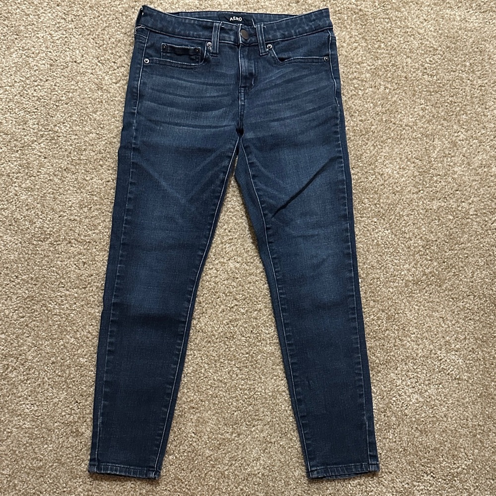 AEO Dark Wash Skinny Jeans